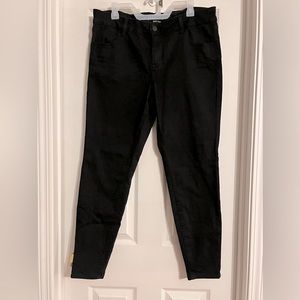 Maurices Plus Black Skinny Jean 16W